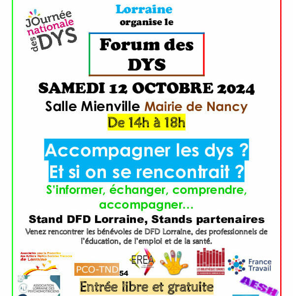 Forum des Dys à Nancy